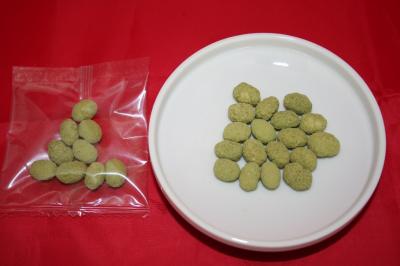 四国中央市・県学給共同開発 四国中央市産抹茶粉使用煎り大豆(休売)