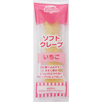 ソフトクレープ（いちご）